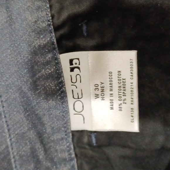 Joe's Jeans Wmn's 30x33 navy "Honey" boot cut jeans - Picture 7 of 11